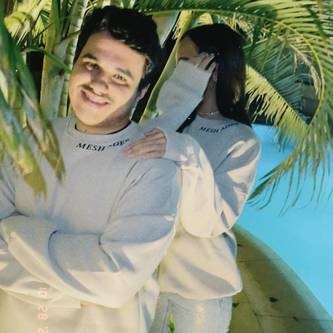 Mesh Ader Sweater