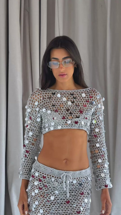 Crochet Set- Black